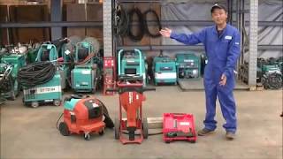 電動ブレーカー集塵機セット