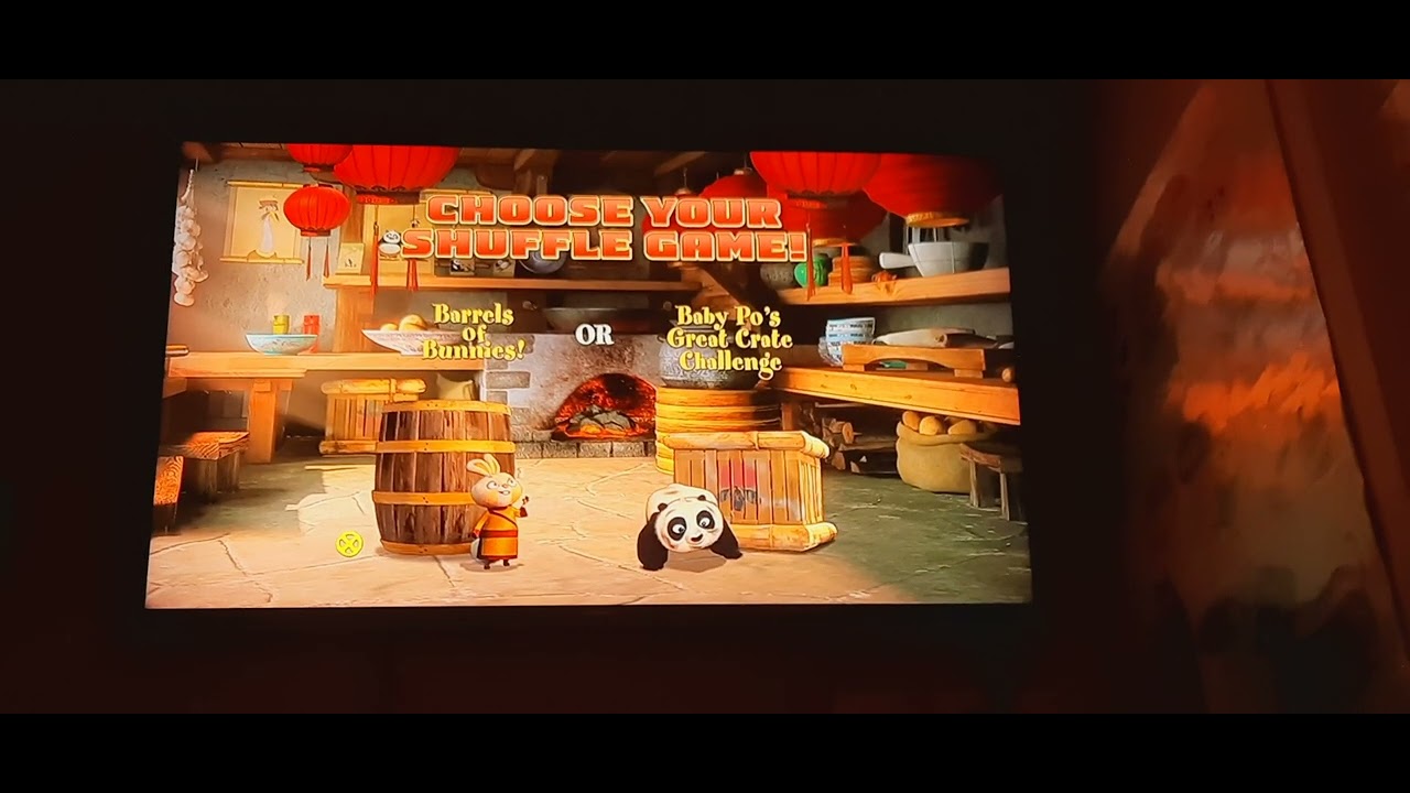 Kung Fu Panda Secrets Of The Masters 2011 UK DVD Menu Walkthrough - YouTube