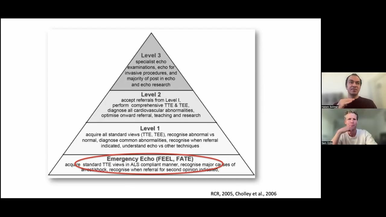 Echo in cardiac arrest (Dr Hatem Soliman-Aboumarie, Kings College London)