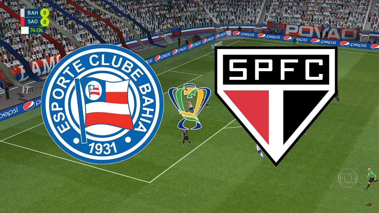 BAHIA X SÃO PAULO COPA DO BRASIL 2019 OITAVAS DE FINAL 29/05/2019