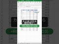 【Excel時短術】Excelで四捨五入の仕方 Instagramで毎日投稿中 #エクセル #エクセル便利技 #エクセル初心者 #excel