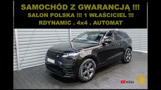 auto-leszno.otomoto.pl - Prezentacja LAND ROVER RR VELAR R DYNAMIC 4x4 AUTOMAT AUTOTEST LESZNO