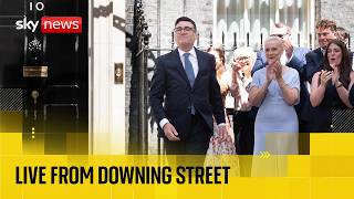 Download lagu Outside No 10 as Andy Burnham delivers first speech as PM and unveils new Cabinet