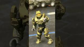 Your cool, except for Master Cheeks #halomegaconstrux #stopmotion #halo #masterchief #shortsfeed