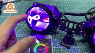 Mắt quỷ đổi mầu Bi cầu | Cách kết nối Bluetooth APP screenshot 2