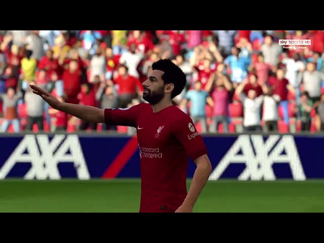 FIFA 16 | 22/23 | Liverpool - Manchester City 1-0 Salah goal class=