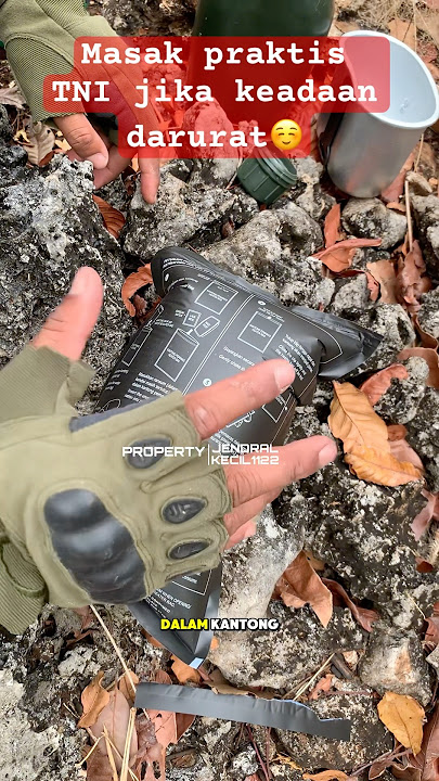 Masak praktis keadaan darurat TNI