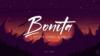 Bonita - J Balvin Jowell & Randy / Letra