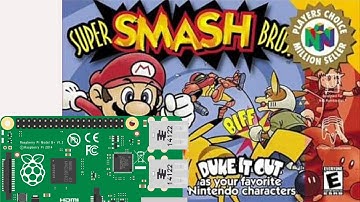 Raspberry Pi 3 b+ | Super Smash Bros | N64 Emulation