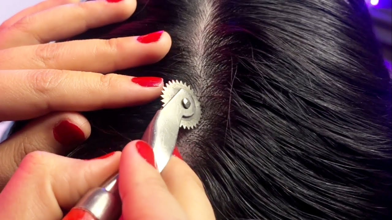 Special Tool Hair Brushing & Scalp Cleaning ASMR | Tingles & Sleep Aid