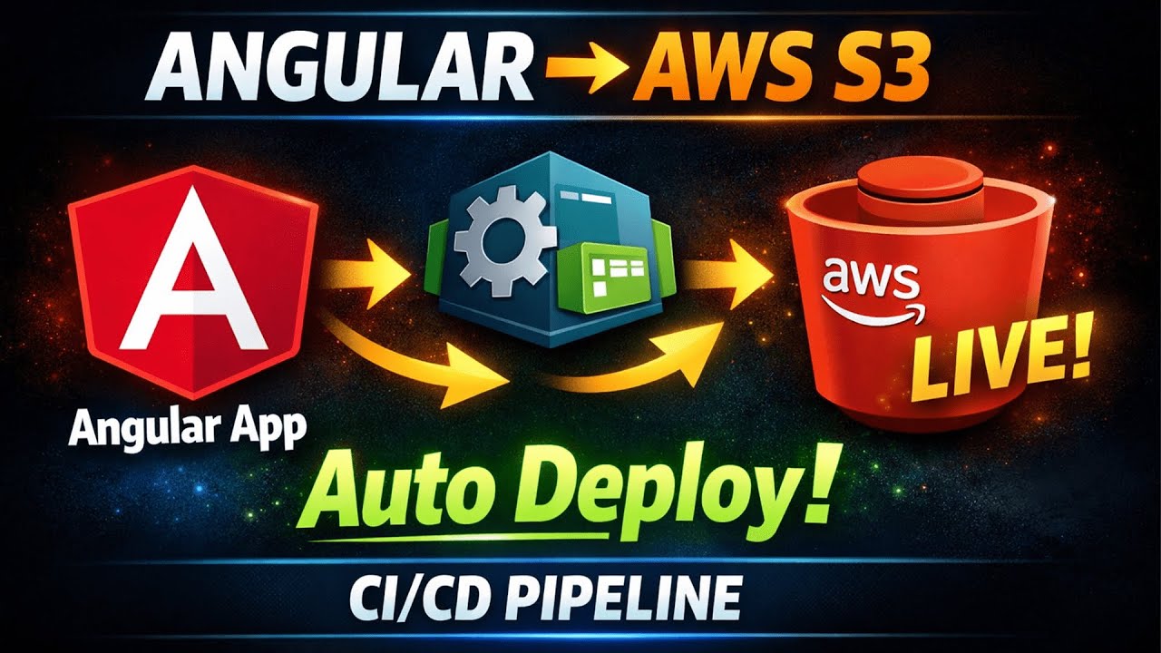 AWS CodeBuild CI/CD for Angular Frontend Deployment to S3 - YouTube