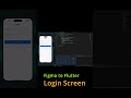 Convert Figma Login Page to Flutter App | Flutter UI Tutorial for Beginners