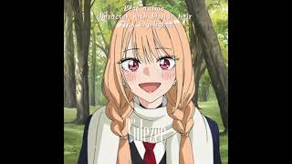 Who is the best anime character with blonde hair and pink highlights