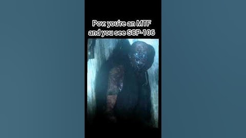 SCP-106 be like #comedy #funny #memes #scp #scpfoundation #scp106 #mtf