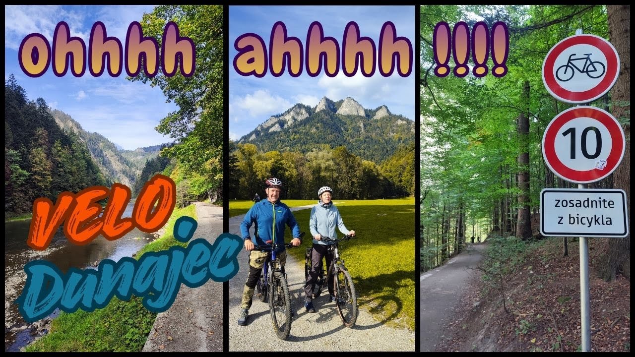 VeloDunajec - trasa tysiąca OHów i AHów, Szczawnica i przełom Dunajca.