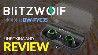 BliTZWolf True Wireless 5.0 Bluetooth Earbuds Model BW-FYE3S - Review