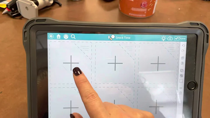 TD snap- adding a button