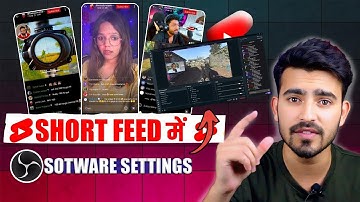 How to Live Stream Vertically on YouTube Shorts Feed Using OBS Studio (PC Tutorial)