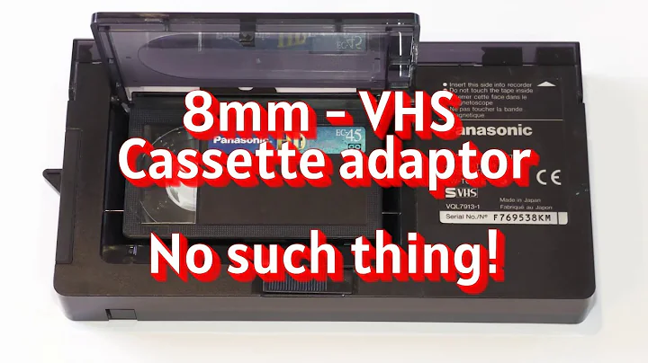 8mm to VHS cassette adaptor - it simply doesn't exist!