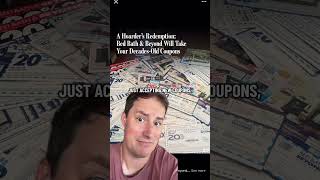 “A hoarder’s redemption” try “hoarder coupon lotto” #bbb #bedbathandbeyond #news #coupon #retail