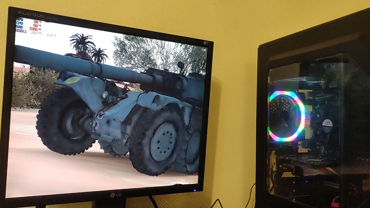 Wot encore Test (Graphics Low) Core i5 750 \  GTX 650 2gb