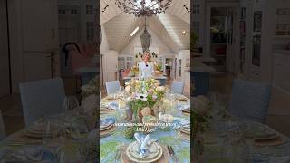 Elevate your Easter table in minutes 🐰🌷✨