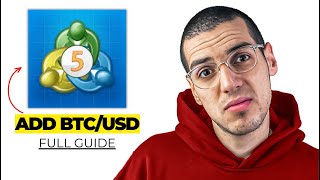 How to Add BTC/USD on MT5 PC 2026 | Complete Working Guide