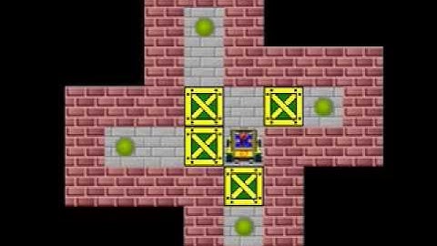 sokoban level 1 Slowly