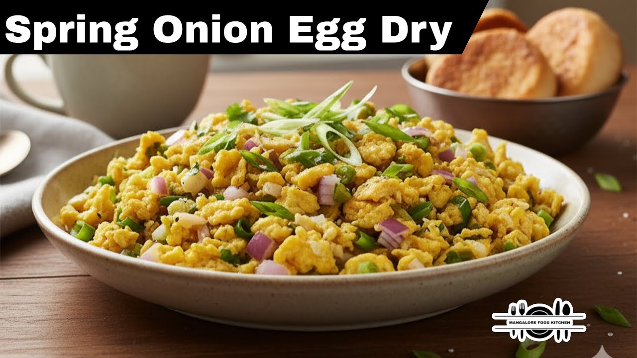Spring Onion Egg Dry 