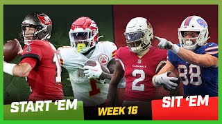 Week 16 Start 'Em, Sit 'Em: Set A Winning Fantasy Lineup! | Sports Illustrated