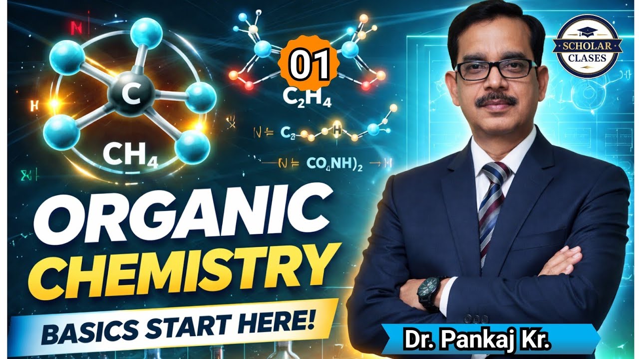 Introduction l Vital Force Theory | Hybridisation | Organic Chemistry Class 11 |Dr. Pankaj Sir