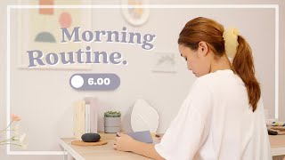 Morning Routine ตื่น 6 โมงเช้าจนเป็นนิสัย🤔 ตอนเช้าทำอะไรบ้าง? | Peanut Butter