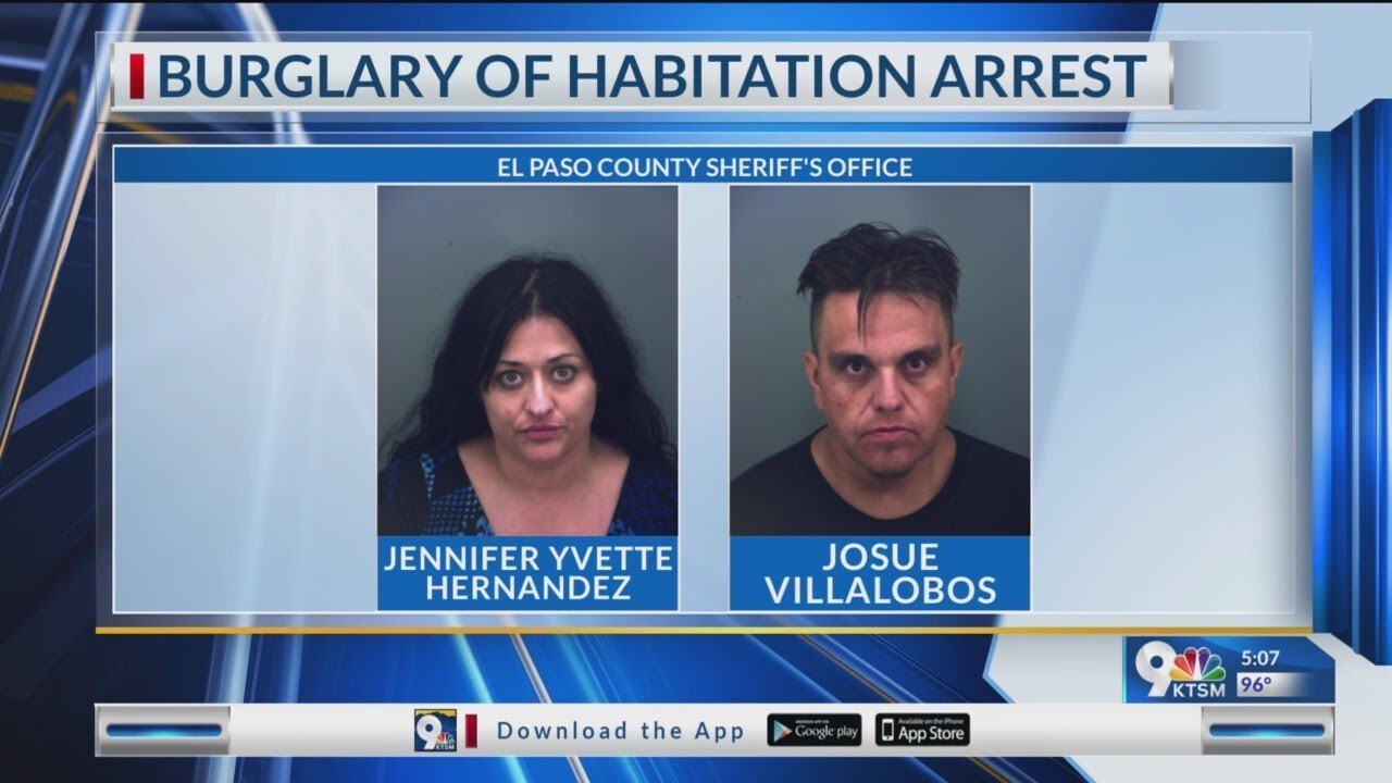 two people arrested for allegedly occupying home - YouTube