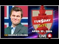  magnus carlsen  titled tuesday late  april 23 2024  chesscom