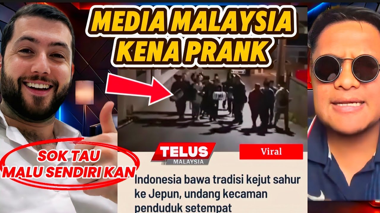 NETIZEN MALAYSIA HUJAT INDONESIA TRADISI BANGUNKAN SAHUR  TIDAK PENTING? 