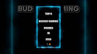 Top 5 Budget Gaming Phones in 2026 🎮🔥 | Best Phones for PUBG &amp; CODM #gaming  #smartphone #tech  #pro
