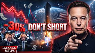 Elon Musk WARNS SpaceX Short Sellers | They Won't Survive 🚨 SpaceX Stock Crash Explained