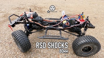 GMADE RSD SHOCK ABSORBERS 80mm | quick test on MST CFX-W JP1