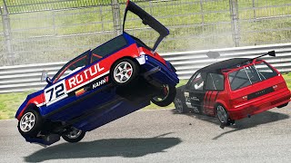 Realistic Racing Crashes #35 | BeamNG Drive