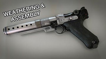 Rogue One "Jyn Erso" A180-Blaster - Weathering & Assembly (by OxR Creations)