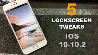 5 Tweaks For Your iphone Lockscreen || Jailbreak 10 -10.2 | screenshot 5