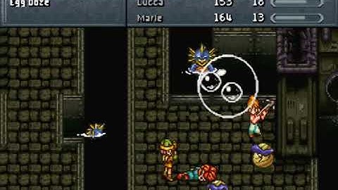 Chrono Trigger - 24 Sewer Access (2300) - Thunder Blade, exiting