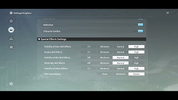 Blue Protocol Star Resonance How to TURN ON:OFF Visibility off Skill Effects
