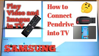 How to Play Videos and Images on Samsung TV using Pendrive | Easy Tutorial | RahulTechPlus