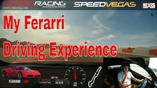 My Ferrari driving experience