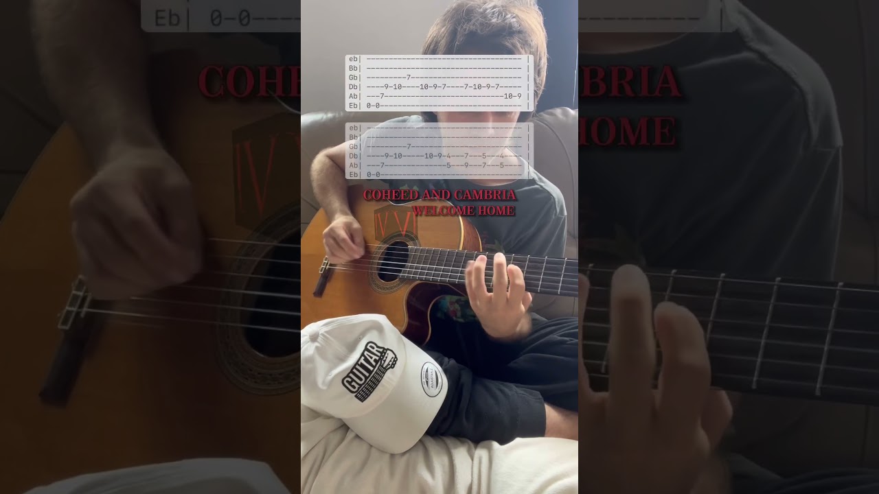 Guitar Riff – Coheed – Welcome Home – Tabs