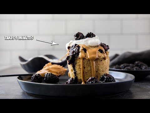peanut-butter-and-jelly-keto-mug-cake-recipe-|-5-minutes!