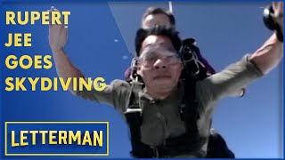 Hello Deli's Rupert Jee Goes Skydiving | Letterman