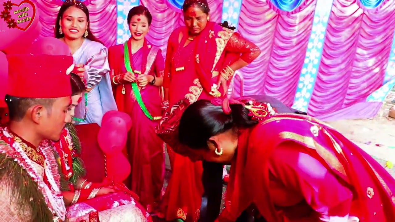 18 February 2022  Sandip with sunita wedding video