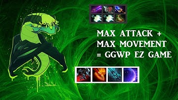 MAX ATTACK SPEED AND MAX MOVEMENT SPEED! | Dota 2 Ability Draft
